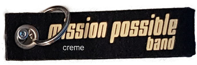 Schlüsselanhänger aus schwarzem Filz mit beidseitigem Aufdruck – Bild 6