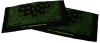 Bandana Tuch "DIVA" mit Paisley Muster in schwarz/grün